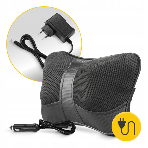 Массажная подушка  4FIZJO Shiatsu Ultra+ Black - фото №10